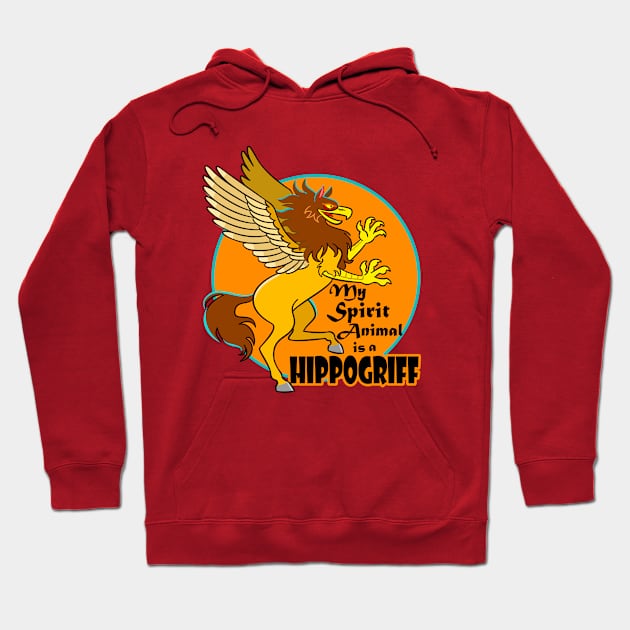 Spirit Animal Hippogriff Hoodie by Toonicorn